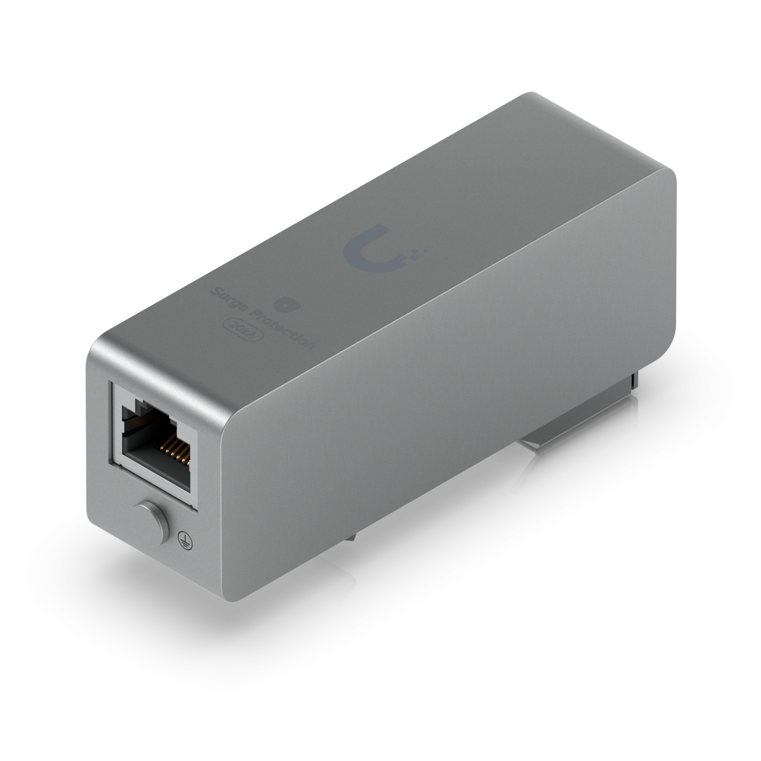 UBIQUITI RielDin 20kA Protector Sobretension 2-RJ45 10Gbps PoE++