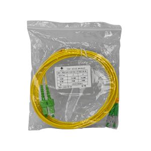 3mt SC/APC-FC/APC MonoModo SM Duplex Jumper Cable Fibra 9/125um 3mm