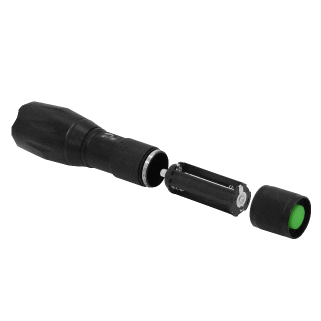 DM-L03 1-LED incluye cargador/4,2V y pila 18650 litio Linterna XML-T6 - Imagen 2