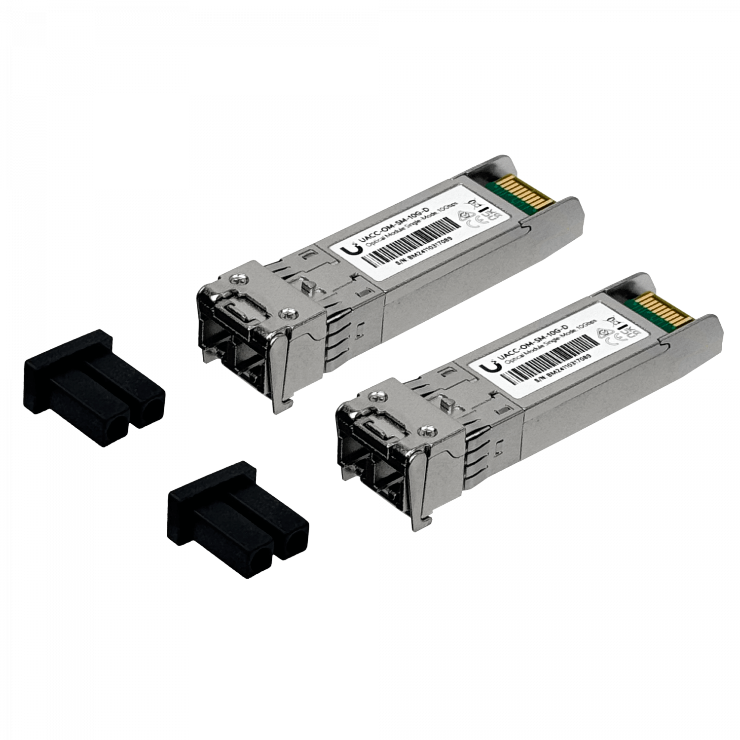UBIQUITI 2-unidades SFP+ SM 10Gbps 10km 1310nm 2-LC UACC-OM-SM-10G-D - Imagen 4