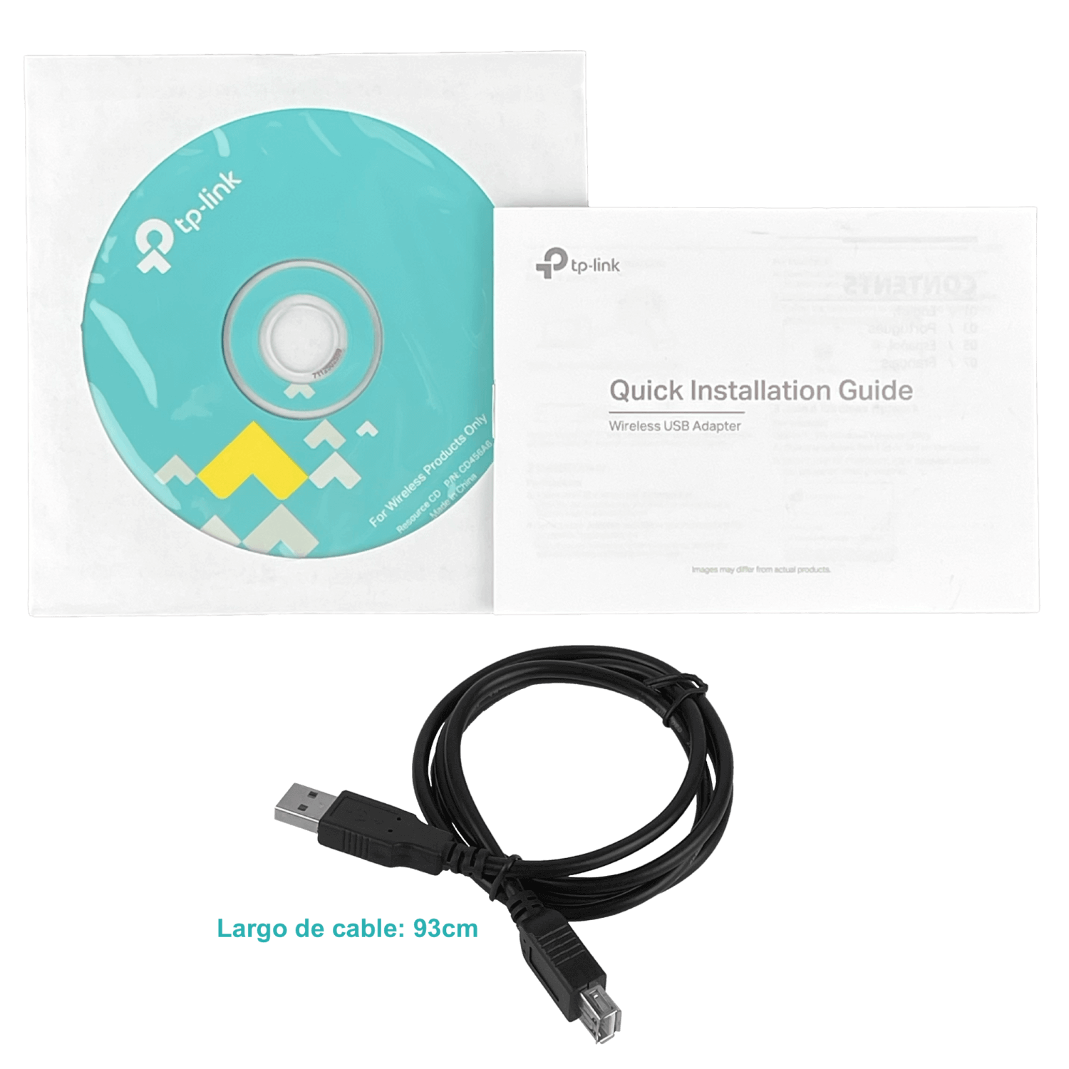 TP-LINK USB sin-Cable WiFi 1-RPSMA-4dBi 2,4GHz 150mbps 20dBm 100mW - Imagen 5