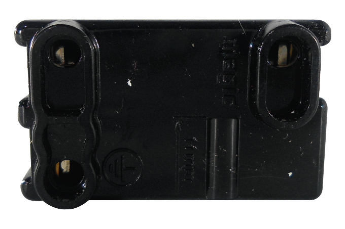 BTICINO 5100 MODULO ENCHUFE HEMBRA 2P 10A GRIS MAGIC - Imagen 2
