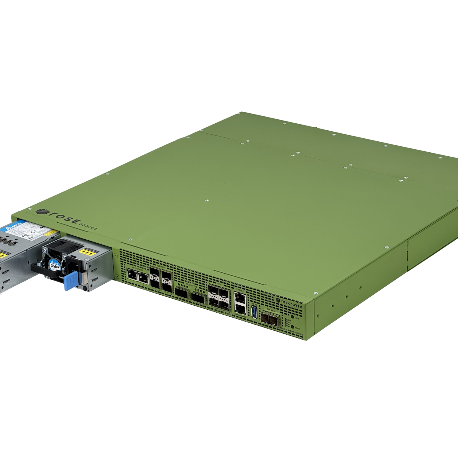MIKROTIK 20-NVMeU.2 2-10G 4-SFP+ 4-SFP28 2-QSFP28 SFF-8644 ROSE Server - Imagen 3