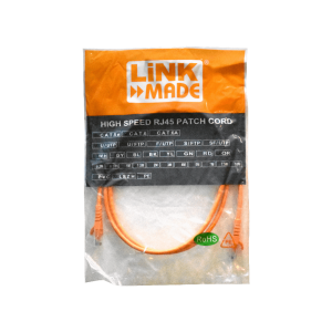 LINKMADE 1,5MT CAT6 NARANJO LSZH CABLE PATCH INYECTADO MULTIFILAR