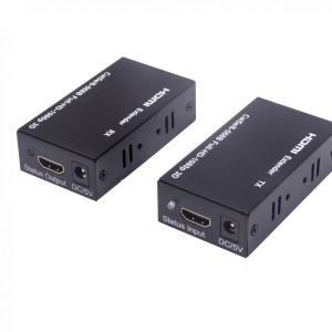 HDMI 1080p Extension-UTP CAT5E/CAT6 60mts inc-12V-2A