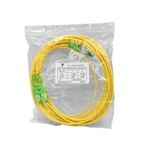 5mt SC/APC-FC/APC MonoModo SM Duplex Jumper Cable Fibra 9/125um 3mm