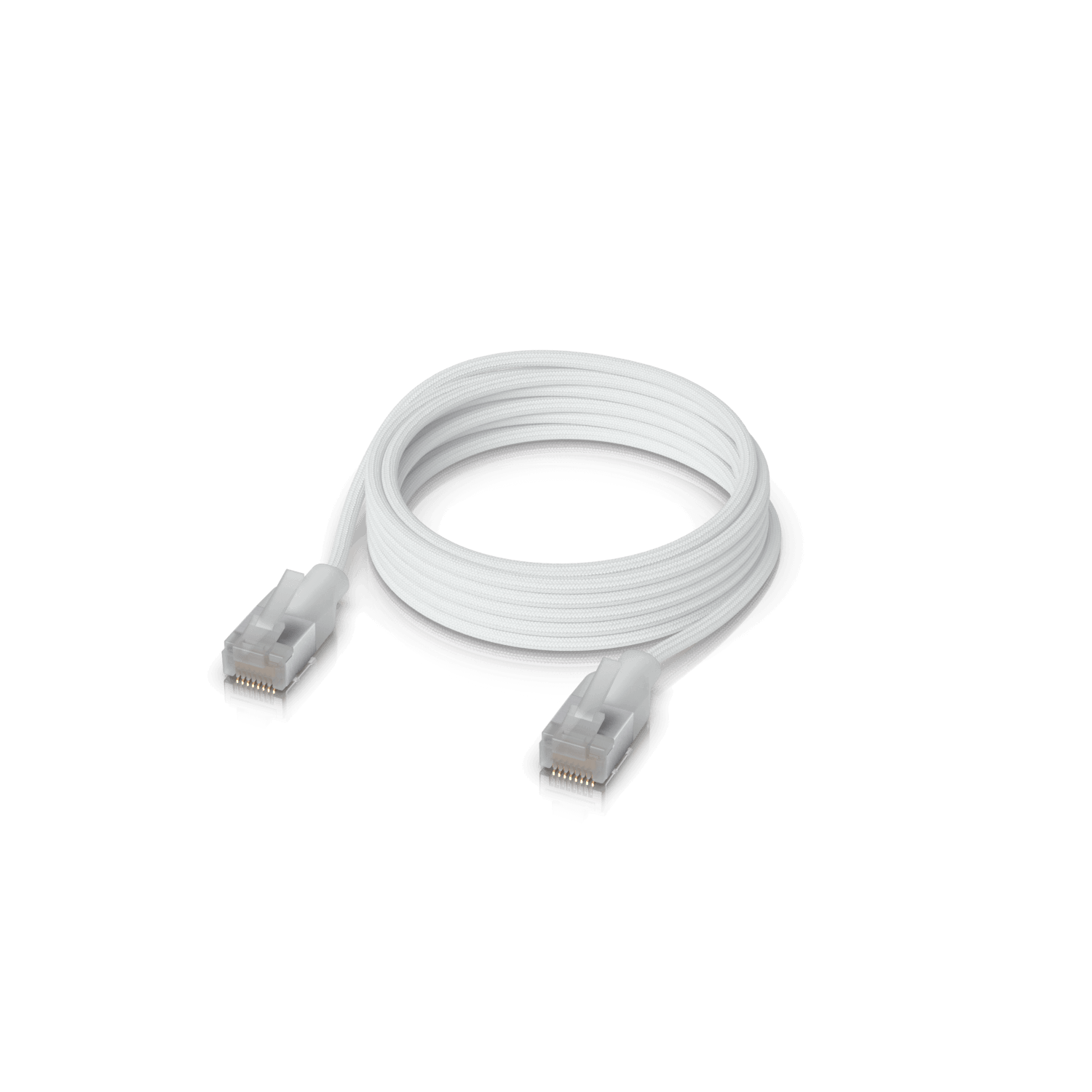 UI 2mt Cable Etherlighting Blanco Cat6a UACC-CABLE-PATCH-EL-C6A-2M-W - Imagen 3