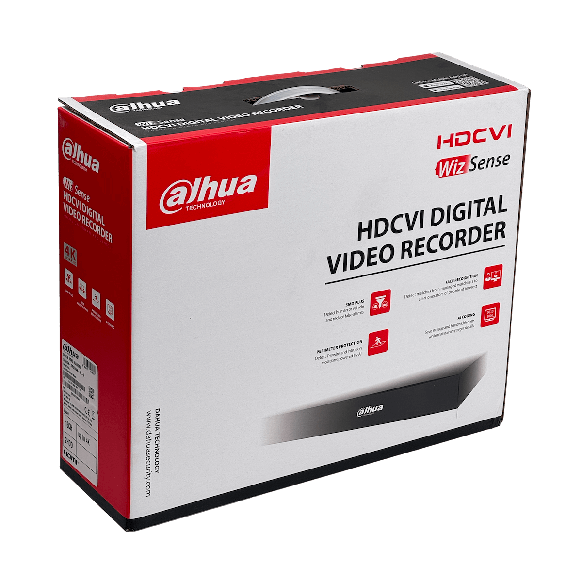 DAHUA Tribrido 4K 16-BNC-H 2-RCA-H HDMI VGA LAN USB IP 8MP Req-2xSATA - Imagen 5