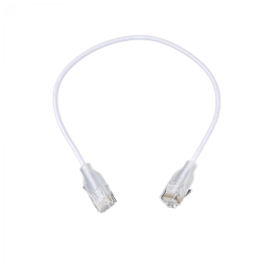 UBIQUITI 30cm Cable Etherlighting Blanco Cat6 UACC-Cable-Patch-EL
