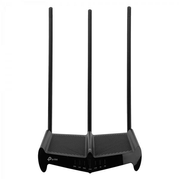TP-LINK 3-RPSMA 2,4Ghz-450mbps Antenas-9dBi 4-LAN 1-WAN Router WiFi ...