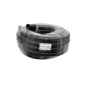 55mm Rollo-25mts Conduit Flexible Plastico Corrugado Negro PA