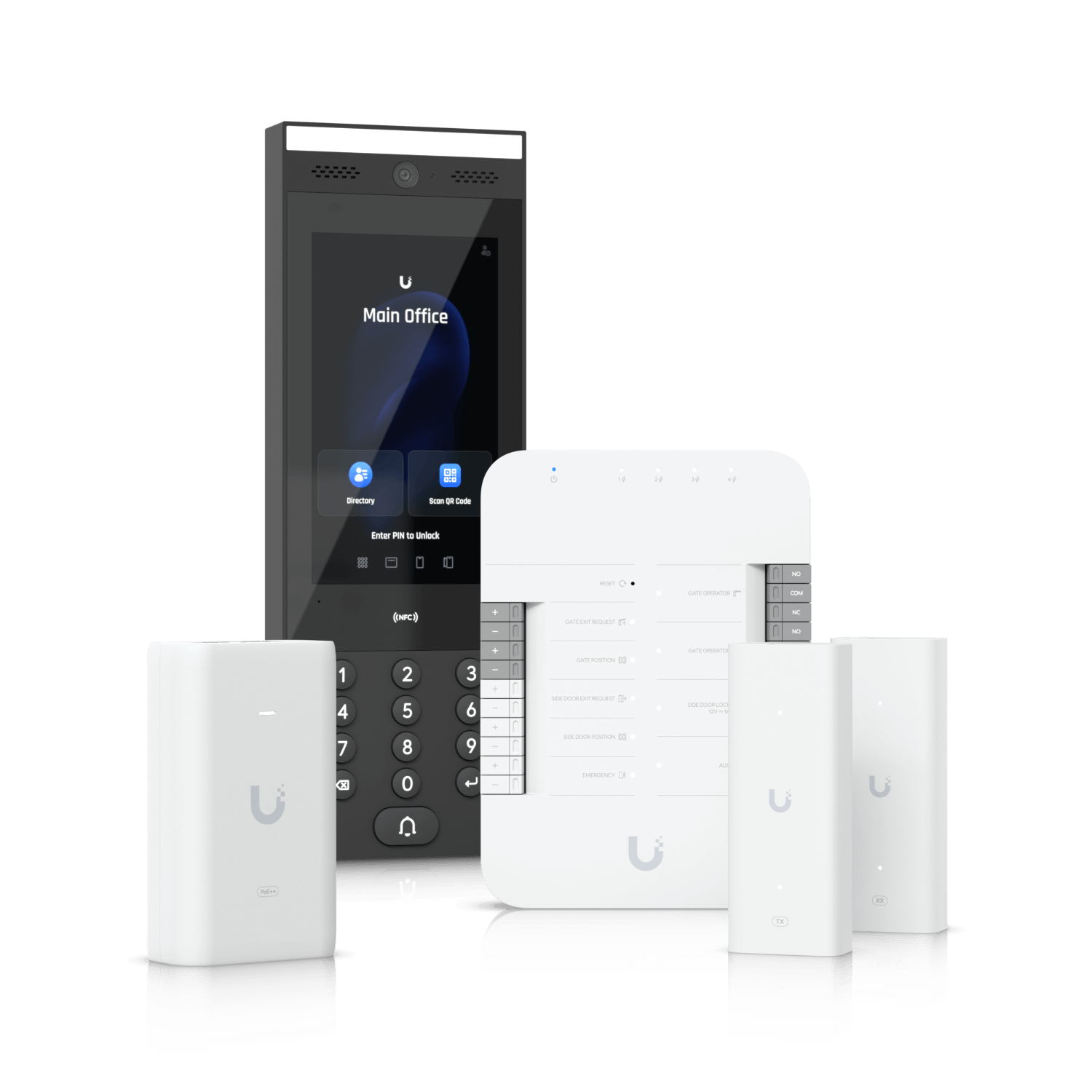 UBIQUITI UA-GATE + intercom + Extensores PoE inc-PoE++ UniFi Access - Imagen 11