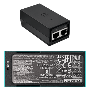 UBIQUITI 5GHZ 2X2 2-100-RJ45 16DBI 27DBM NANOSTATION INC/POE-24V