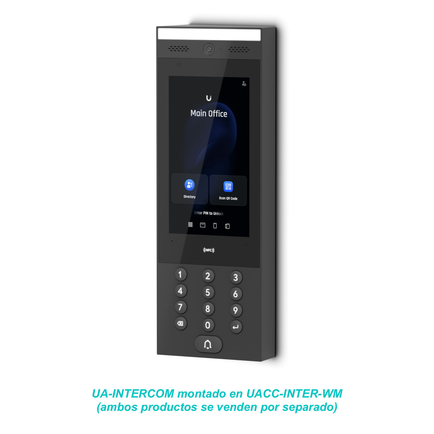 UI Accesorio Montaje en angulo interno 20-Grados p/UA-Intercom - Imagen 2