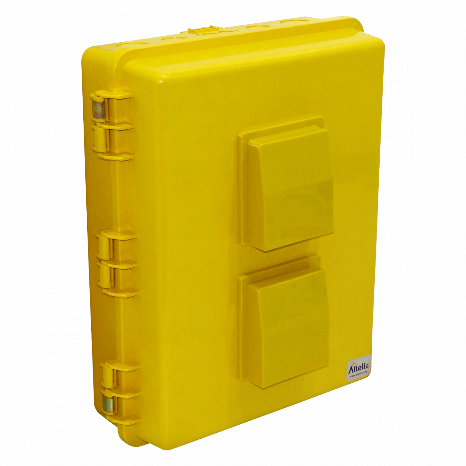 ALTELIX Ventilada Amarilla 432x355x152mm IP55 Caja Exteri NEMA3 PC+ABS - Imagen 4