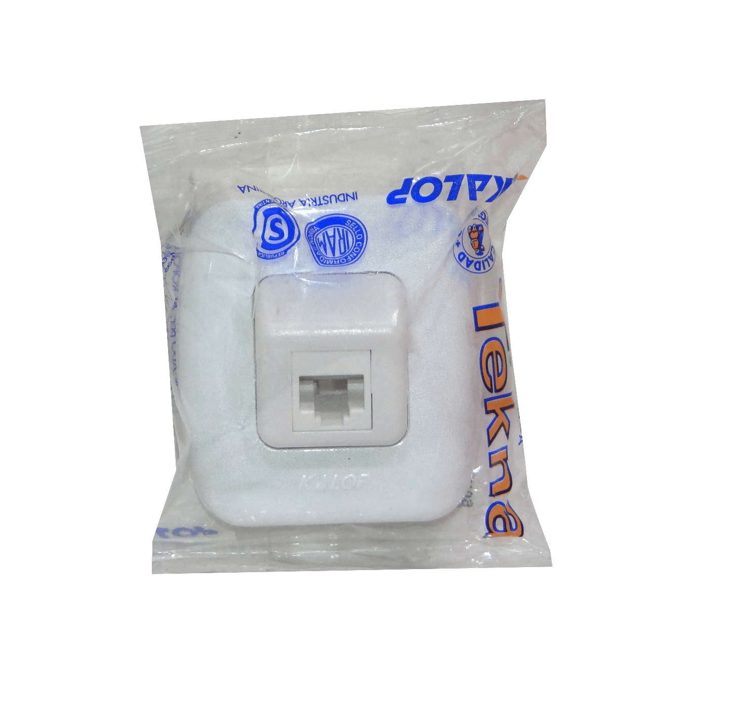 KALOP Roseta RJ45 Cat.5 Sobrepuesta Tekna Blanca KS39659 - Imagen 3