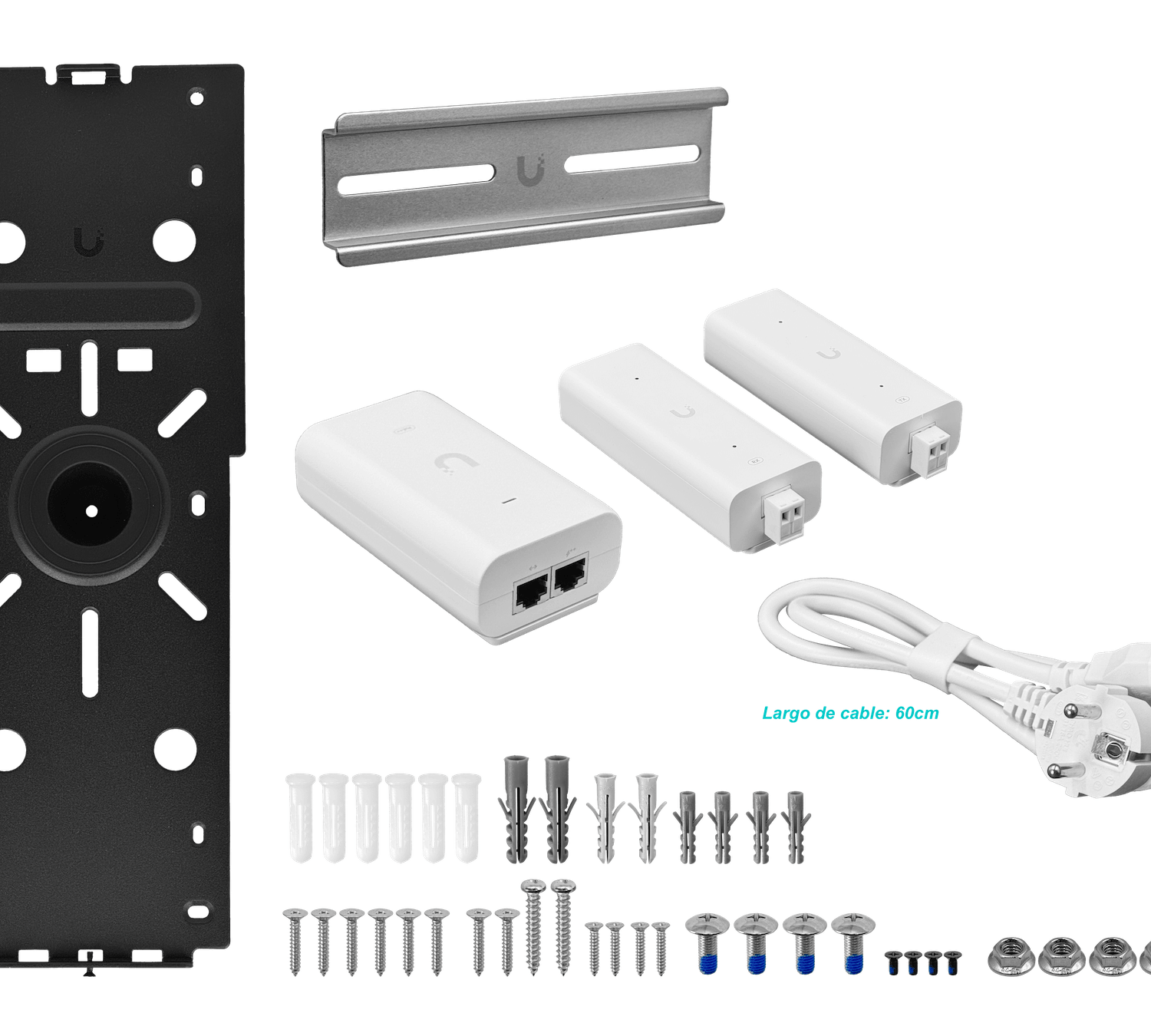 UBIQUITI UA-GATE + intercom + Extensores PoE inc-PoE++ UniFi Access