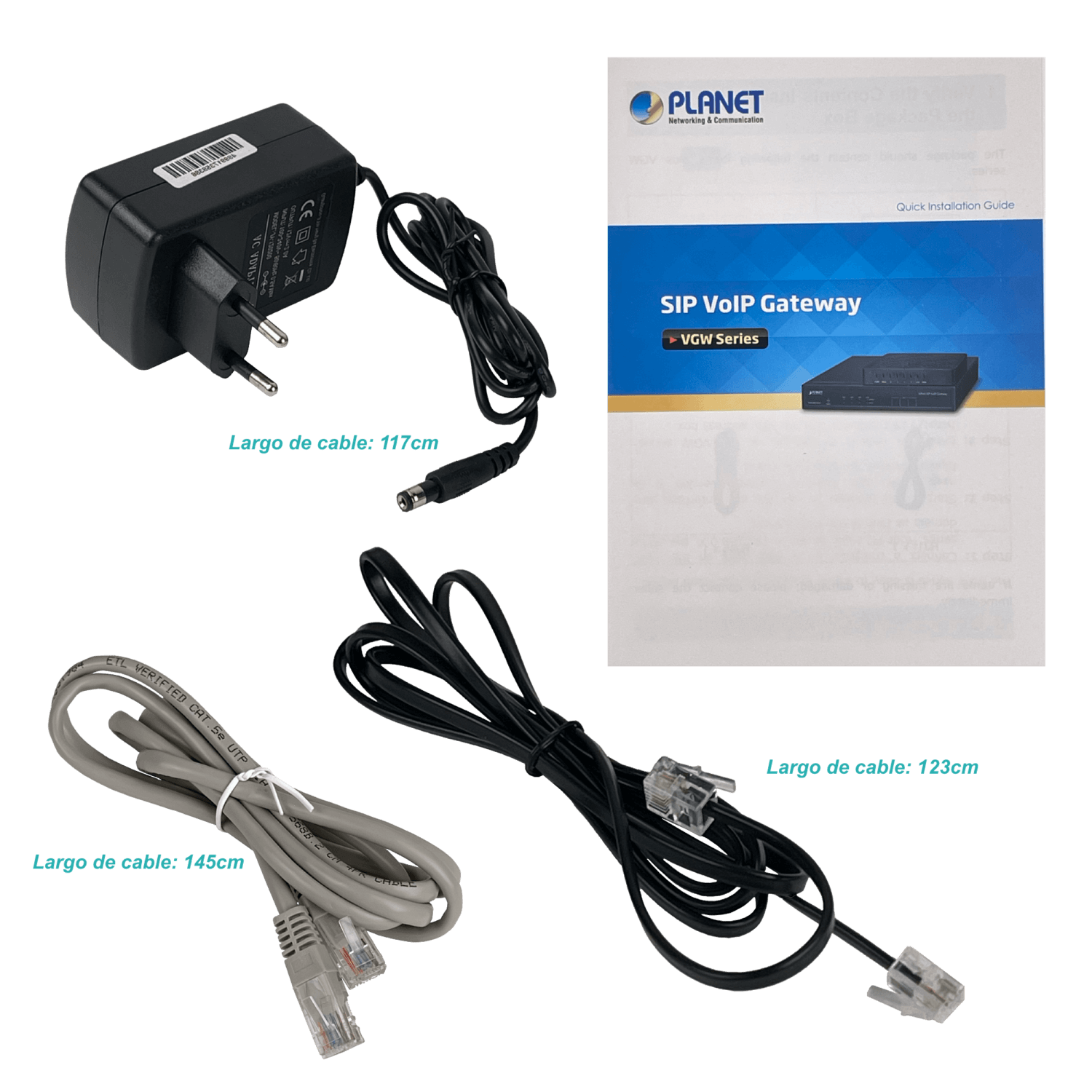 PLANET Router VoIP 8-FXS-RJ11-H 3-100 1-WAN genera 8linea telef analog - Imagen 5