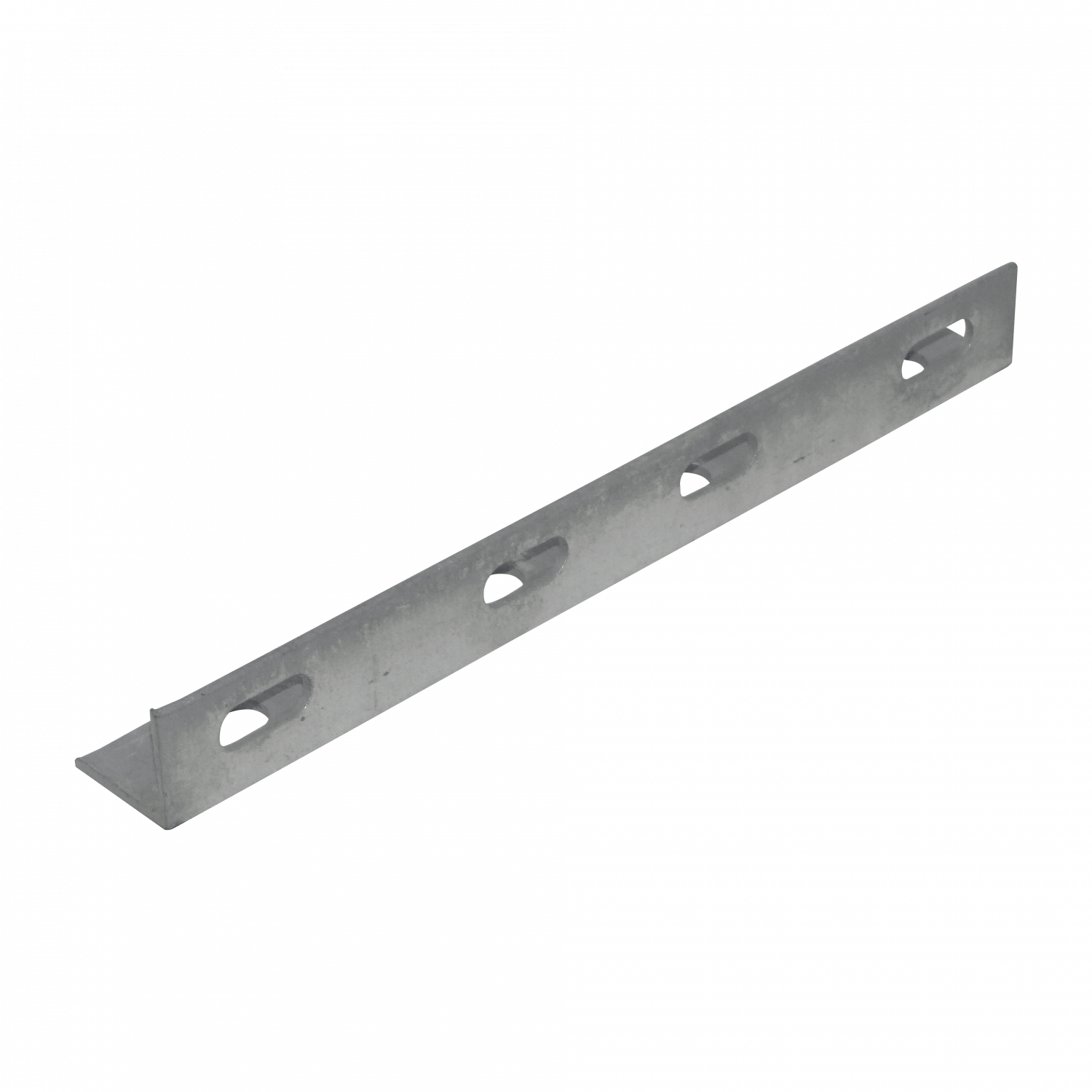 Flanche Recto 3mm 27x3x3cm para Anclaje de Vientos