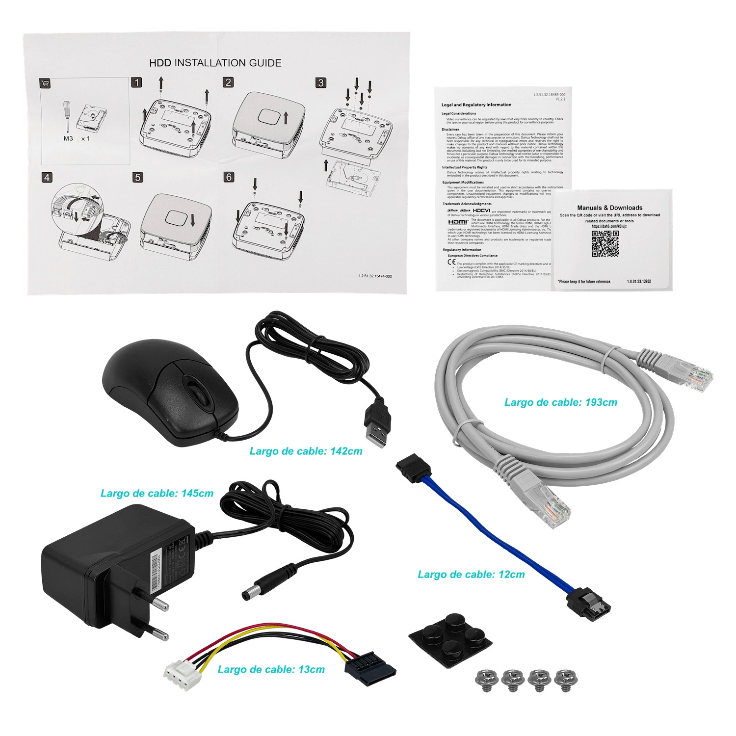 DAHUA NVR 16-CH 1-1000 VGA HDMI 2-RCA 2-USB 12MP 1xSATA10TB WizSense - Imagen 5