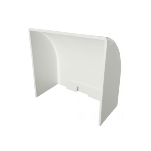 LINKCHIP 100x50mm Tapa Final Blanca CCA-10050-TF.