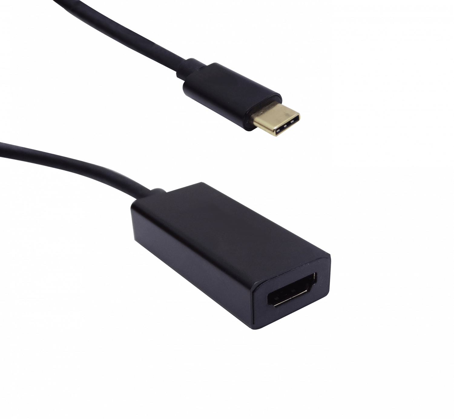 USB-C-M HDMI-H UHD 4K 3840x2160 60Hz Adaptador Cable 13cm - Imagen 2