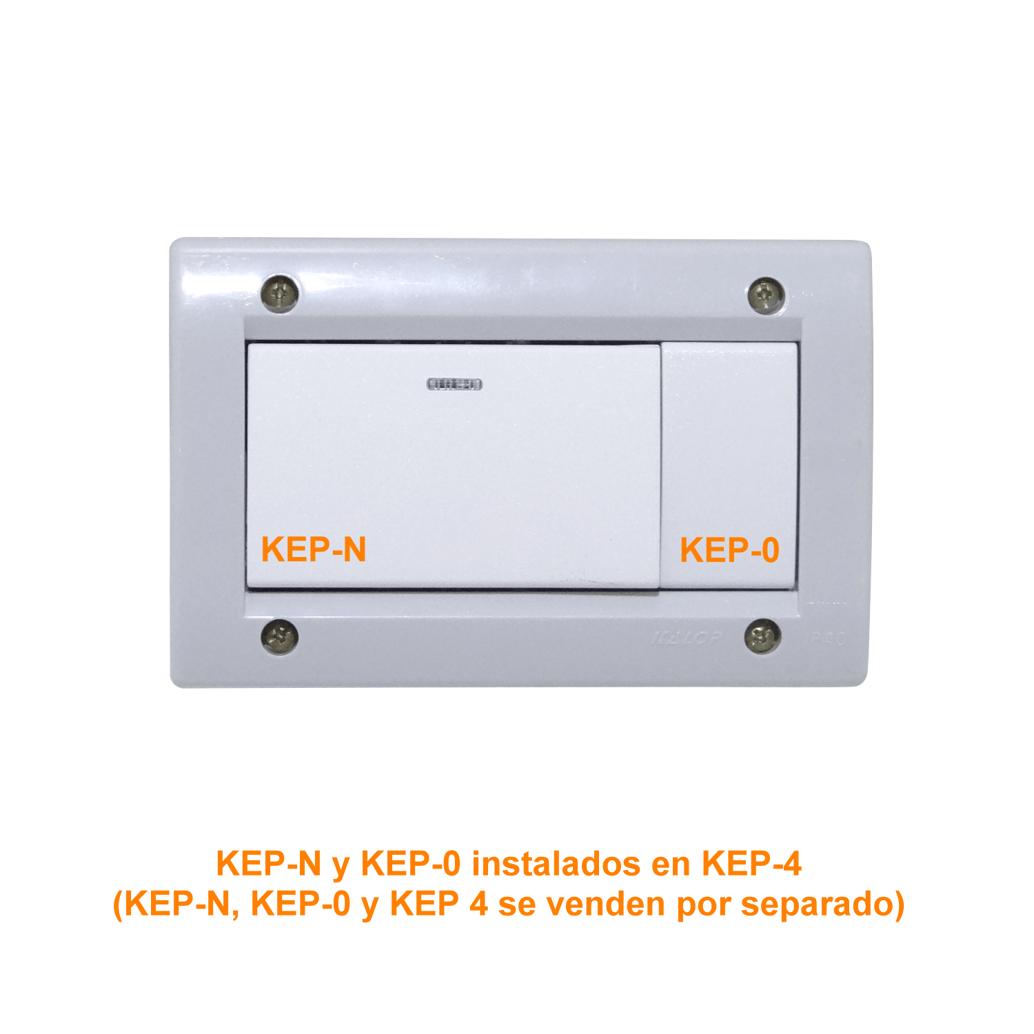 KALOP Blanco Teclon 2pin 9/12 Interruptor 16A 250V req/KEP-A KT40123 - Imagen 3