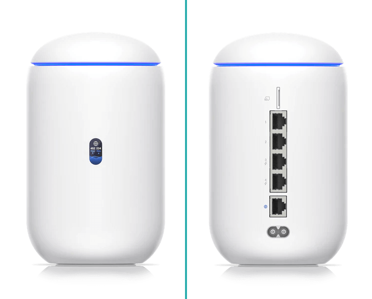 UBIQUITI WiFi6 4-1000(2-PoE 1-WAN mSD UniFi Cloud Gateway Dream Router - Imagen 4