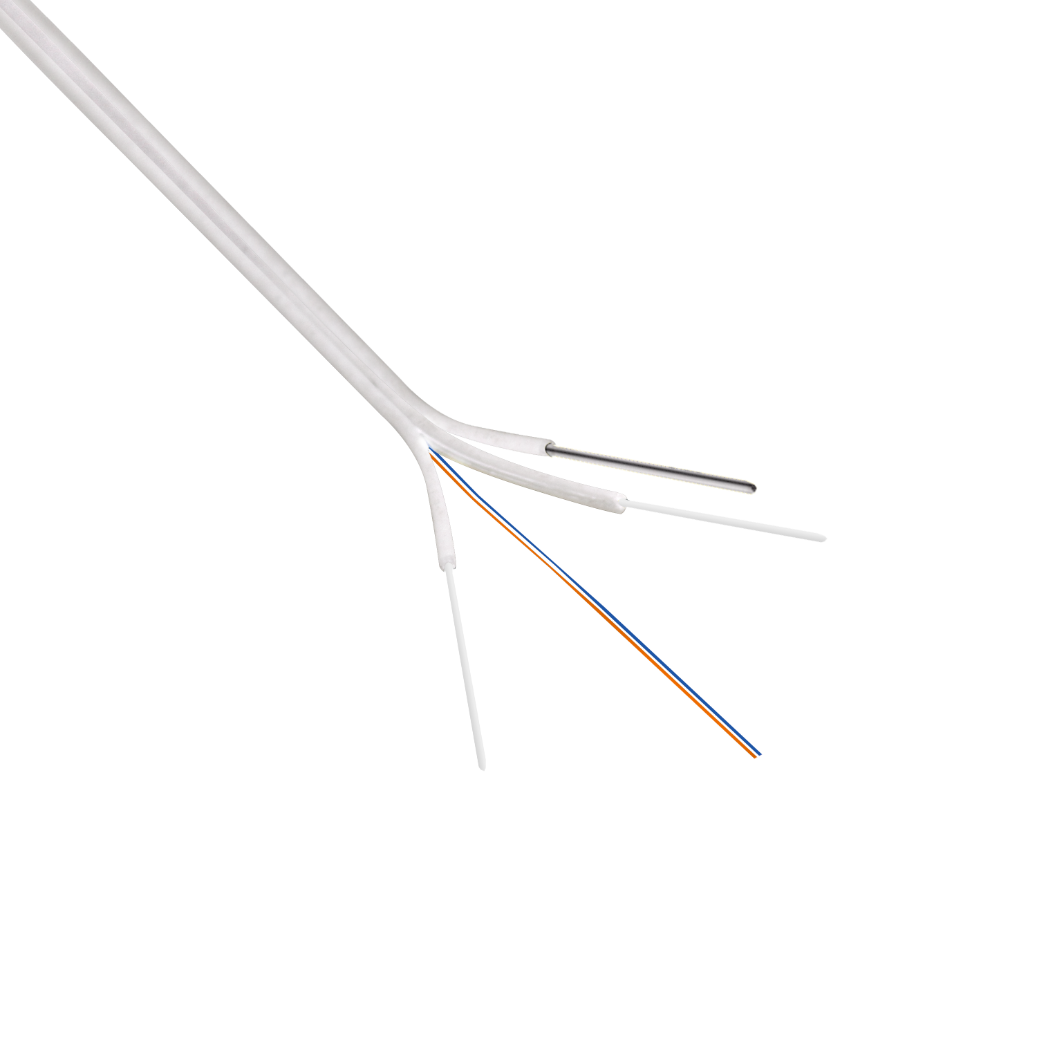 Blanca 1000mts 2-Fibra-SM-G652D DropFTTH Interior-PVC 3-Portante 5x2mm - Imagen 4