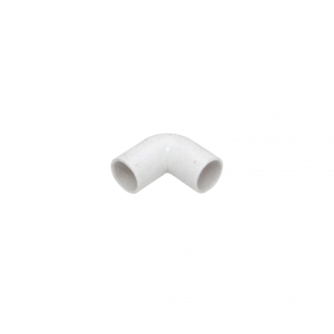 LINKCHIP 16mm Codo Chico para Tubo PVC Blanco