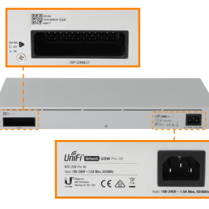 UBIQUITI 48-1000 4-SFP+10G USP-opcional req-UniFi Switch Admin Rack