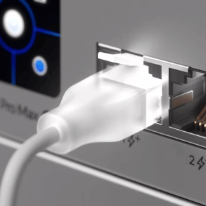 UBIQUITI 1mt Cable Etherlighting Blanco Cat6 UACC-Cable-Patch-EL