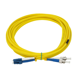 5mt LC-ST/UPC MonoModo SM Duplex Jumper Cable Fibra 9/125um 3mm LSZH