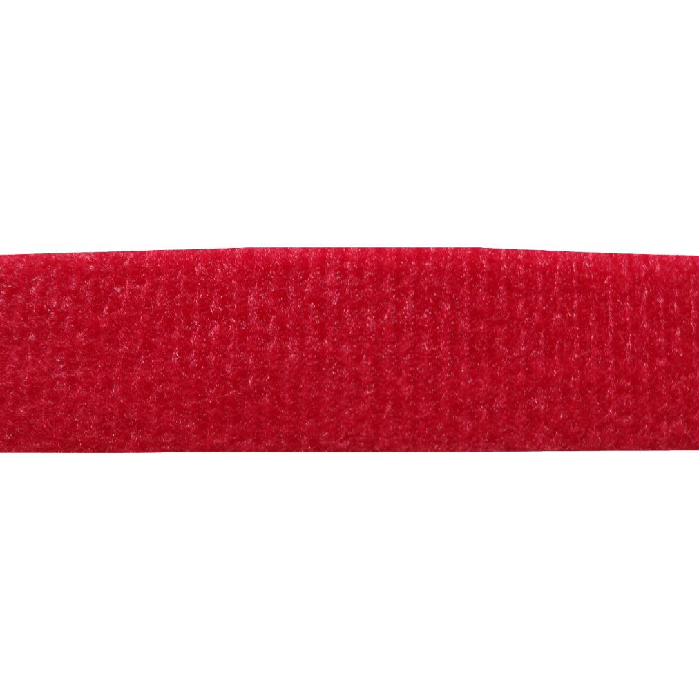Roja Amarra Velcro Clasica Doble Faz 25mt 20mm