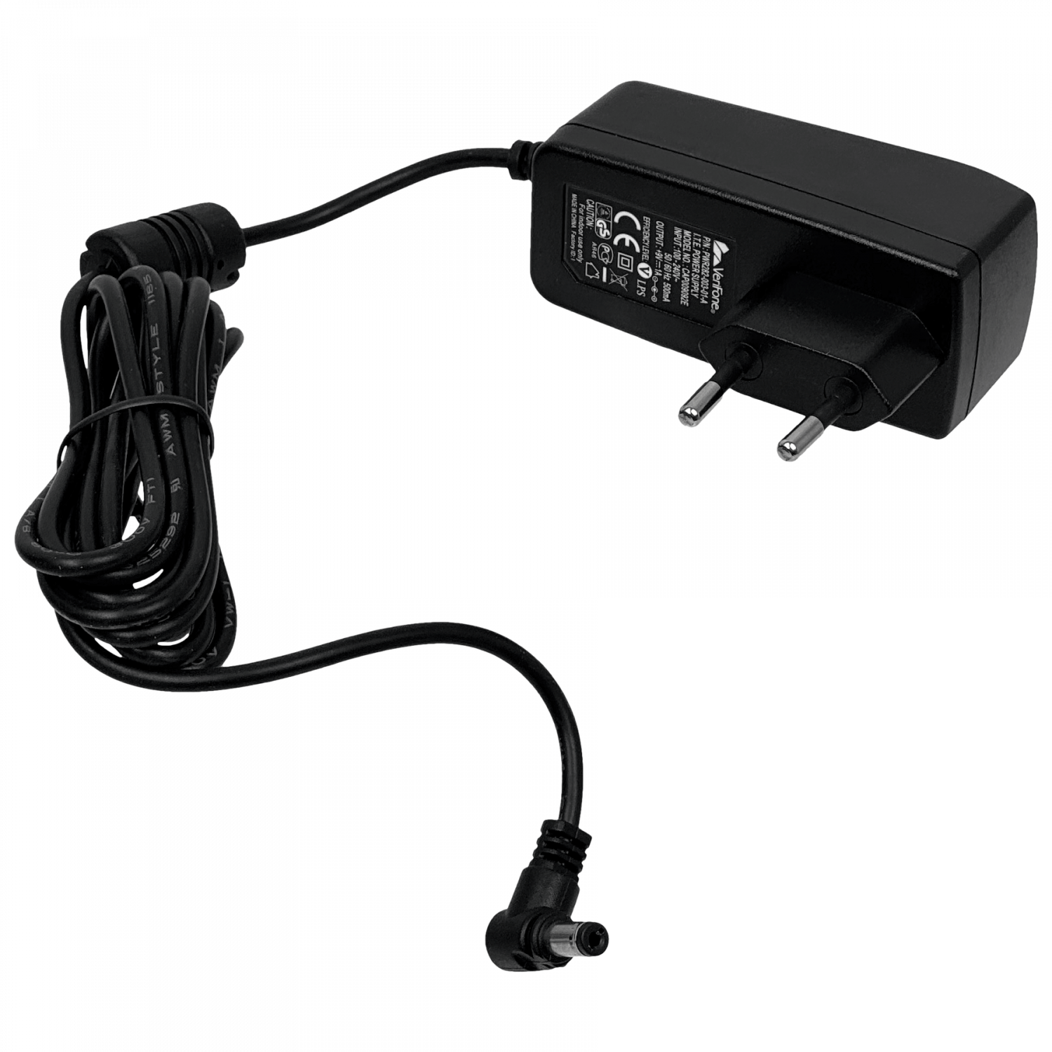 Fuente Poder 9VDC 0,5A 500mA 4,5W 100-240VAC Interior Mural 5,5x2,1mm
