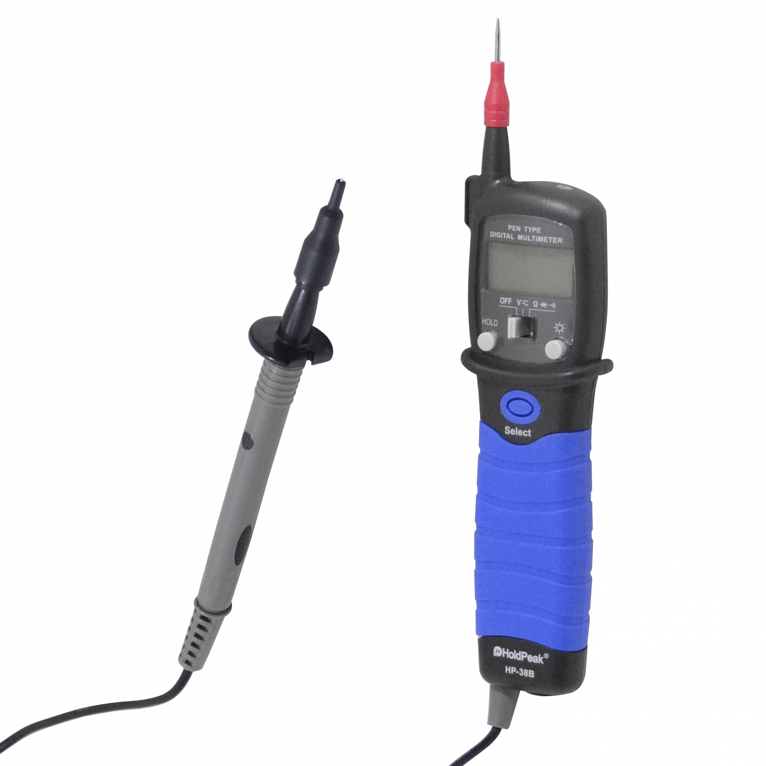 Multitester Directo 1-Pinza-Fija Digital req-2x-AAA 600VDC/AC HP-38B - Imagen 3