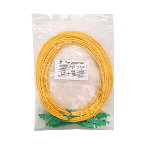 4-unids 3mt SC/APC-SC/APC MonoModo SM Simplex Jumper Cable Fibra 3.0mm