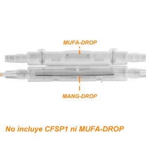 57mm 50-unid Cable Drop-6,7x4,8mm Manguito Protector de Empalme Fusion
