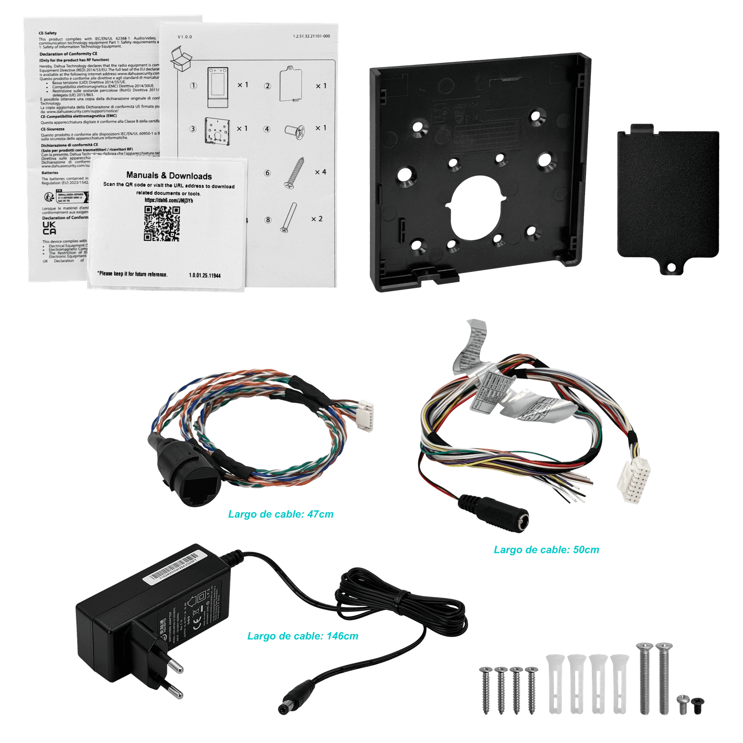 DAHUA Control Acceso huellas 2MP 1-100 LAN/IP Wifi 2,4GHz RS485 IP65 - Imagen 6