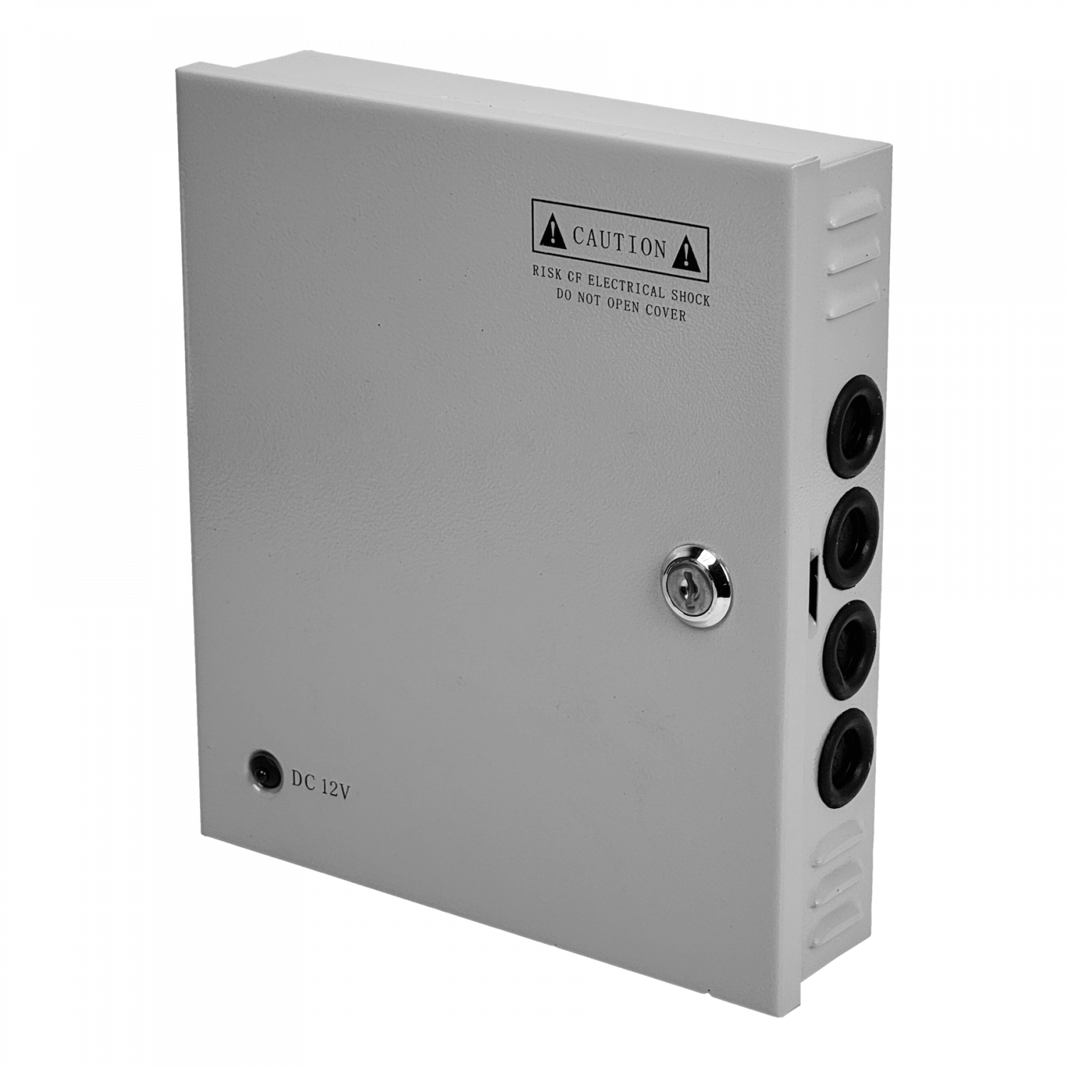 120W 12VDC 10A 9-Salida Gabinete-llave Piloto 100-240VAC Fuente Poder - Imagen 4