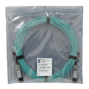 UBIQUITI 20mt SFP+10Gbps Cable 3mm Fibra-MM Directa UACC-AOC-SFP10-20M