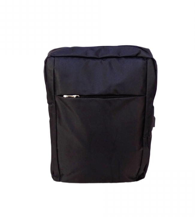 Mochila Notebook 16-pulg 33x45cm Negra Incluye-USB-A - Imagen 3