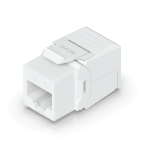 UBIQUITI 1un Cat6 UTP Auto-Punchable RJ45 UACC-KEYSTONE-JACK-C6