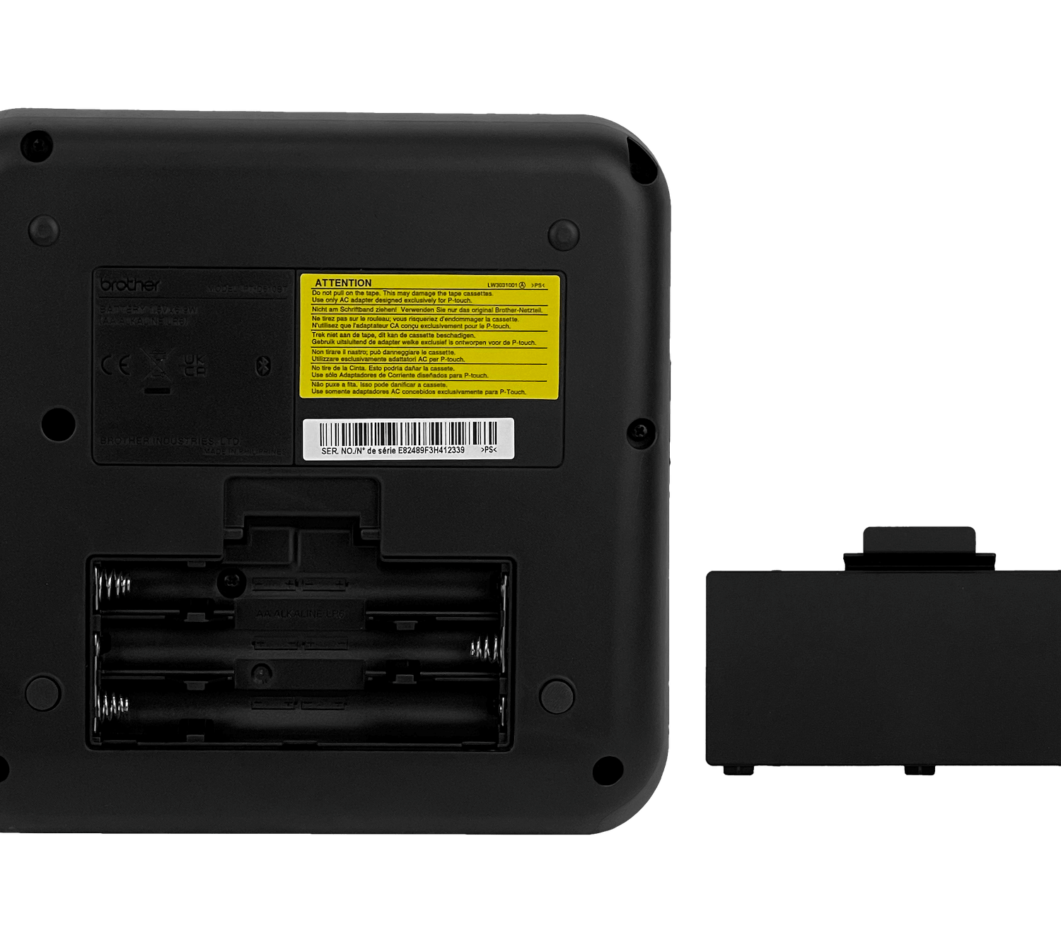 BROTHER QWERTY Rotuladora USB/Indep TZ3.5-24mm inc-Trafo opcion/6-AA - Imagen 2