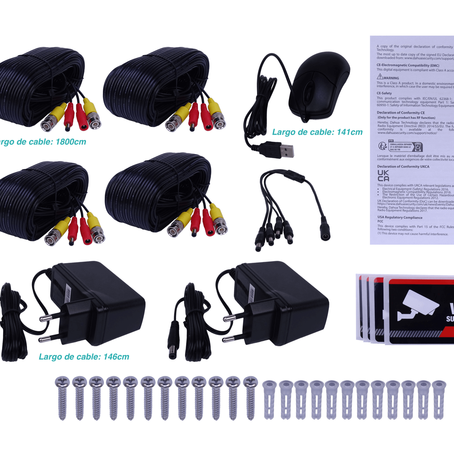 DAHUA Kit XVR + 4 Camaras Bullet 2MP 1080p Incluye Disco duro 1tb - Imagen 4