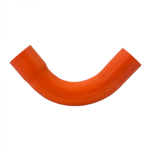 40mm Codo PVC para Tubo Naranjo Certificacion SEC