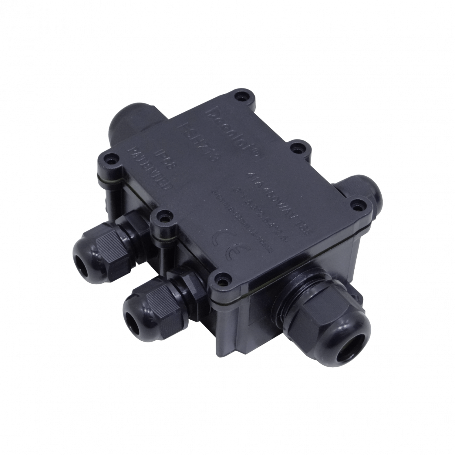 DEENLAI 1a4 3xPG9 2xPG18.5 IP68 Exterior Regleta x4 FSH713 - Imagen 3