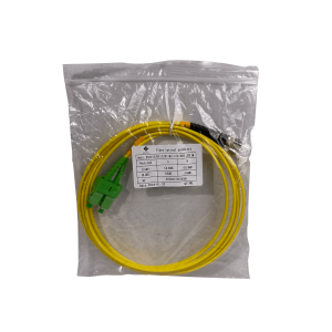 2mt SC/APC-ST/UPC MonoModo SM Duplex Jumper Cable Fibra 9/125um 3mm