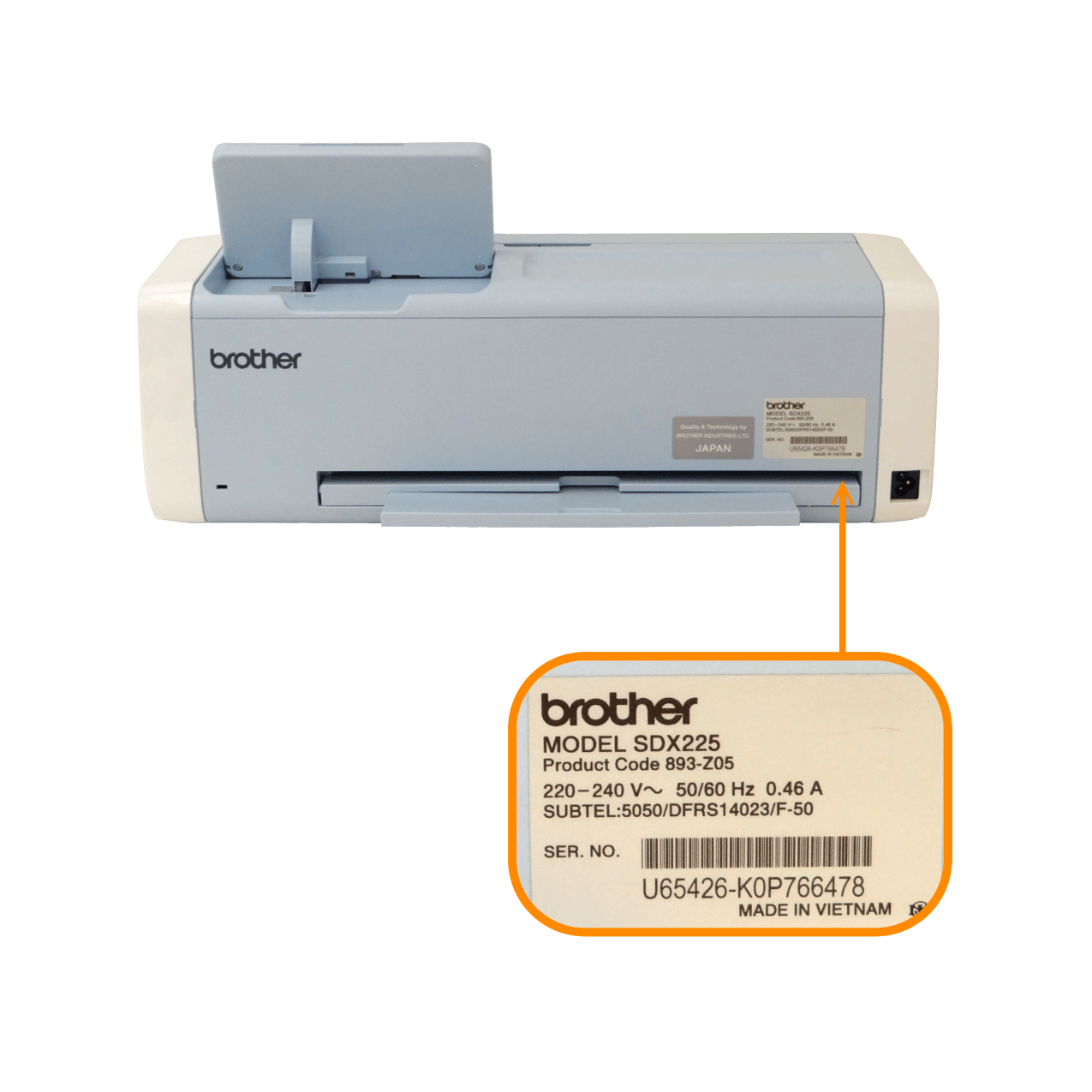 BROTHER Corte-5mm Plotter ScanNCutDX USB/WiFi 30x60cm LCD-Tactil