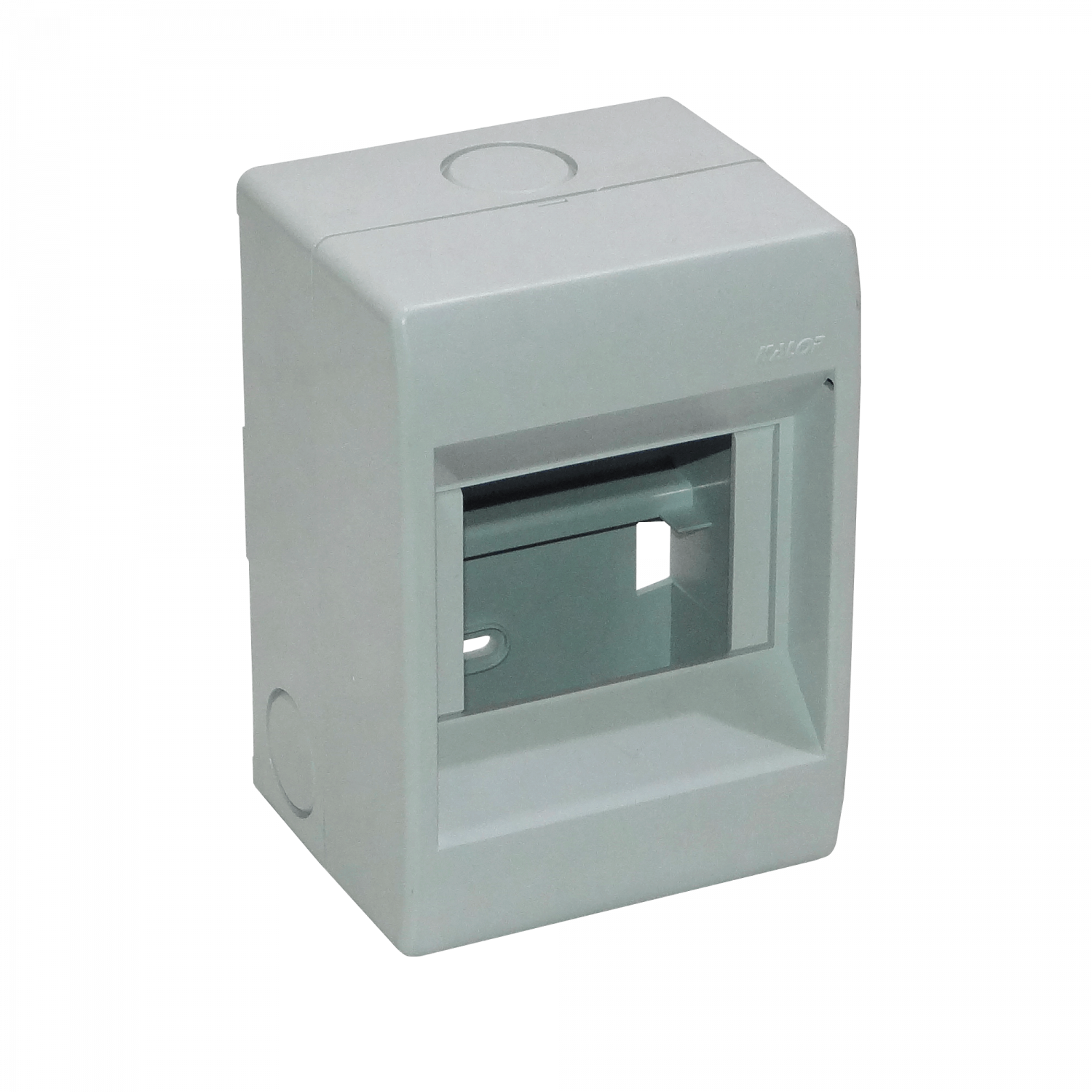 KALOP s/Tapa 54mm-Ancho 46mm-Alto Caja Plastica p/Automaticos Riel Din